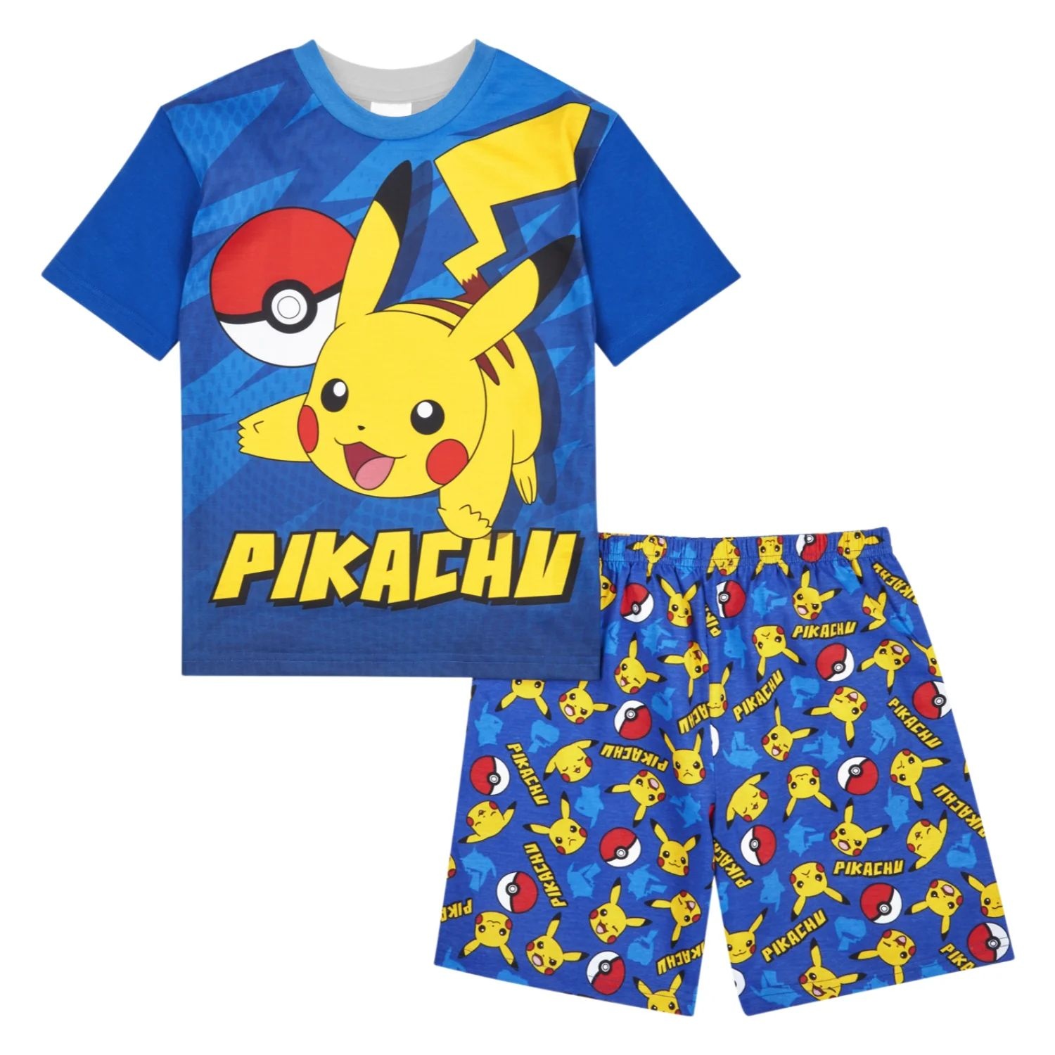 Running Cap Lightweight - Potdemiel Pikachu & Pokeball Pajama Allover