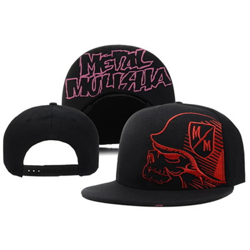 Unisex Skeleton Embroidery Bas - Snapback Hat Flat avaliação e preço