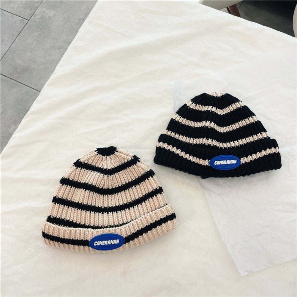 Fashion Warm Children's Hats B - Beanie Cuffed Knit avaliação e preço