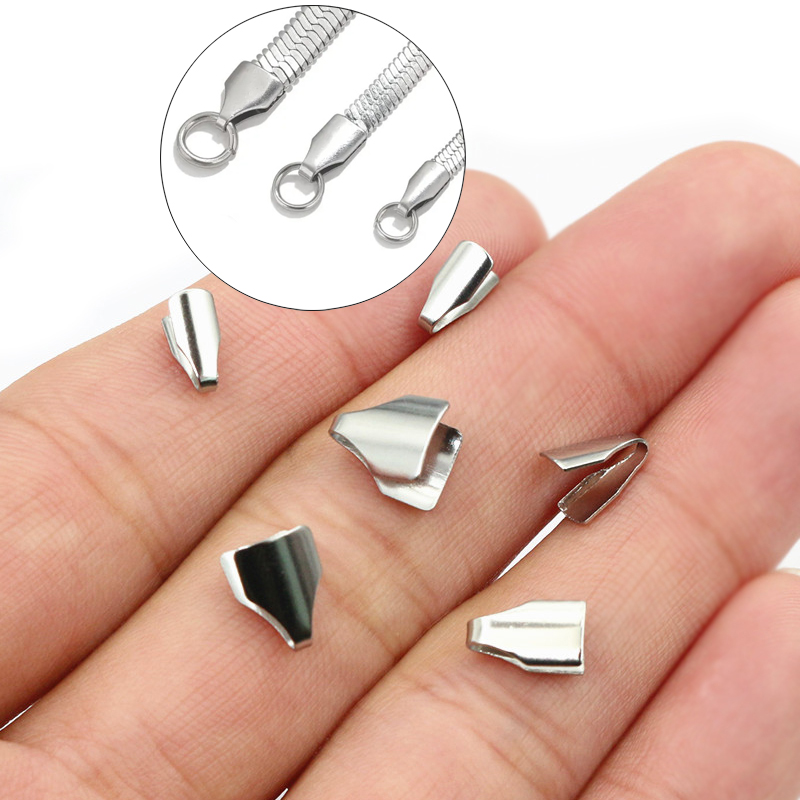 100pcs Stainless Steel 2-7mm F - Snapback Hat Flat avaliação e preço
