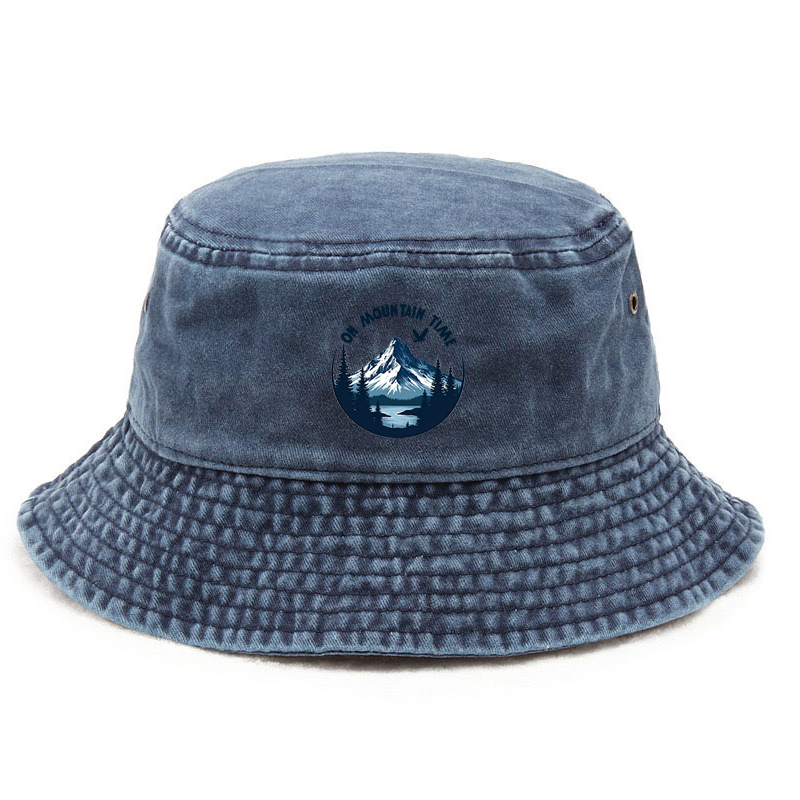 Customize Snow Peak Cotton Was - Bucket Hat Cotton avaliação e preço