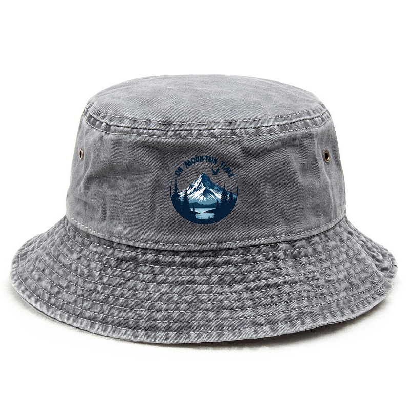 Customize Snow Peak Cotton Was - Bucket Hat Cotton avaliação e preço