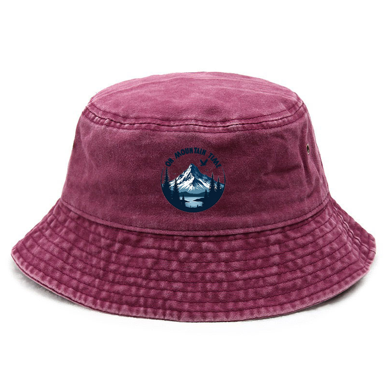 Customize Snow Peak Cotton Was - Bucket Hat Cotton avaliação e preço