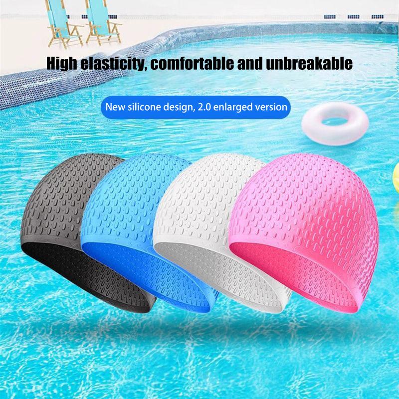 Professional Silicone Swim Cap - Swim Hat Silicone avaliação e preço