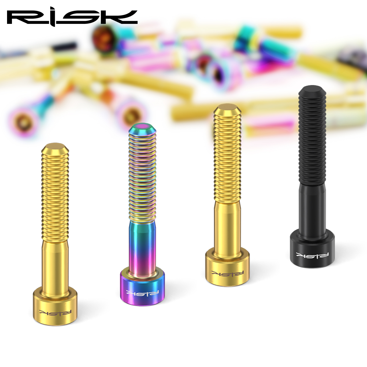 RISK 1pc Bicycle Titanium Allo - Snapback Hat Flat avaliação e preço