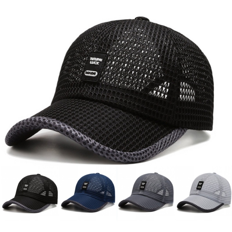 Men Women Summer Full Mesh Qui - Trucker Cap Mesh avaliação e preço