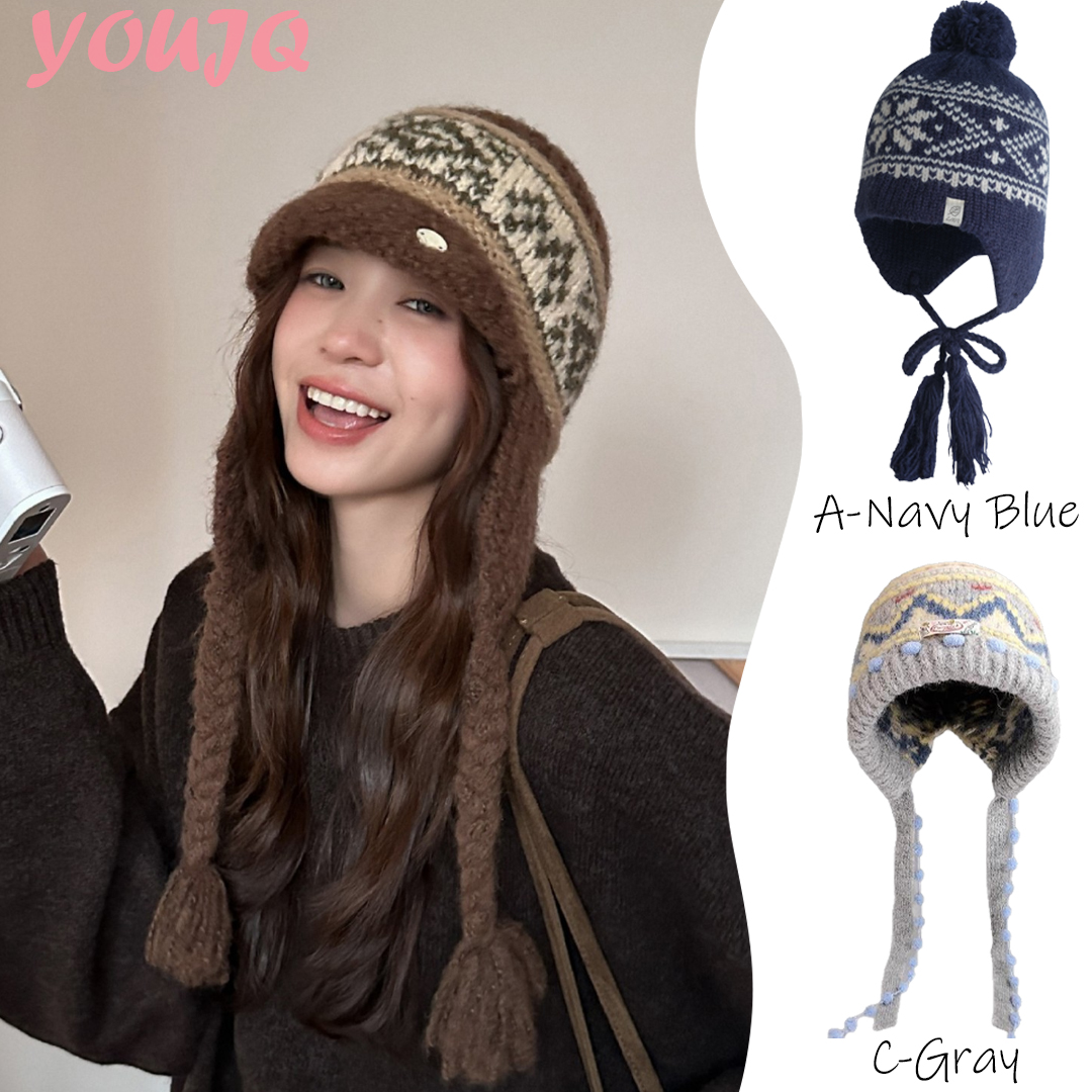 Winter Fair Isle Vintage Trapp - Trapper Hat Ear Flap avaliação e preço