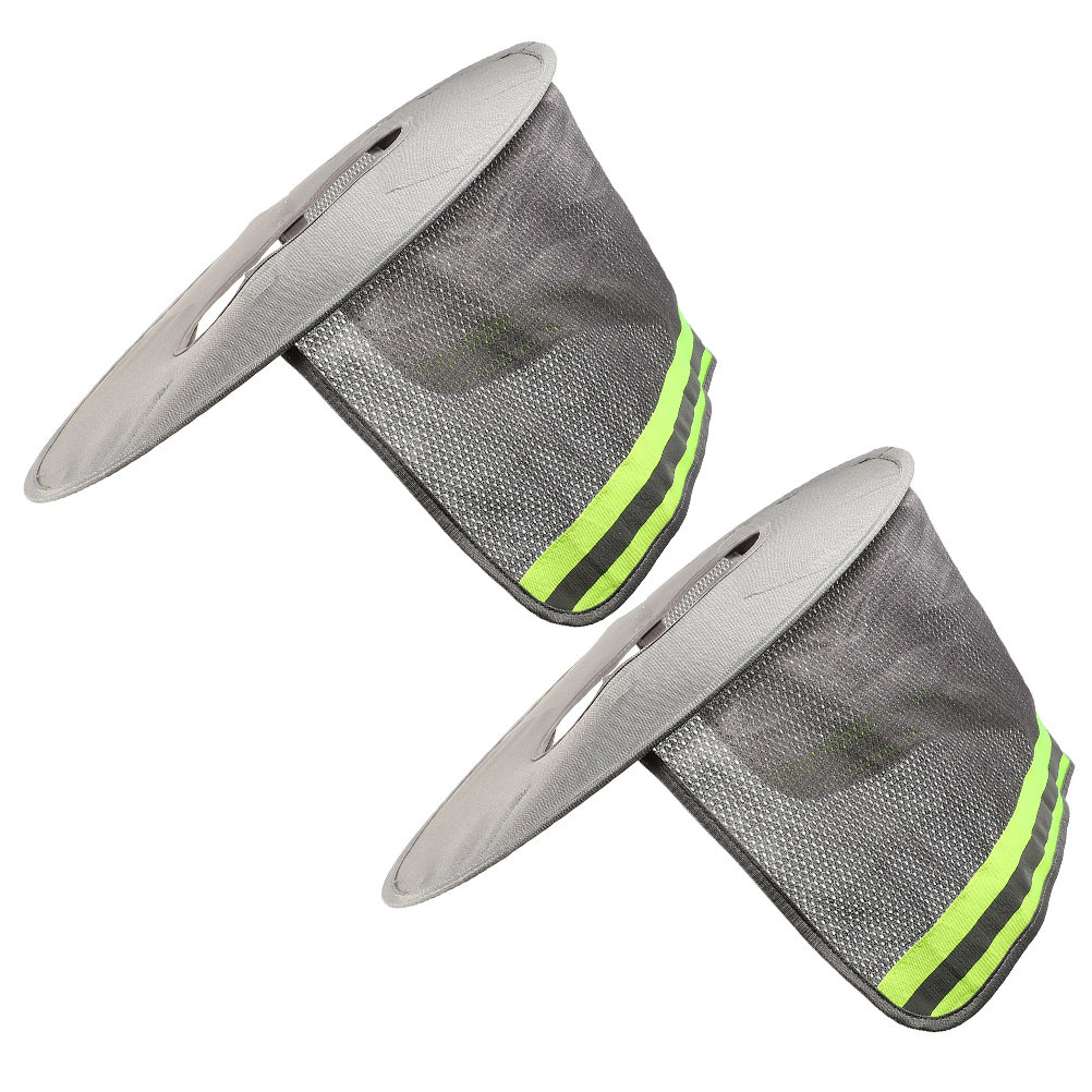 2Pcs Wide Brim Hard Hat Visor  - Sun Hat Wide Brim avaliação e preço