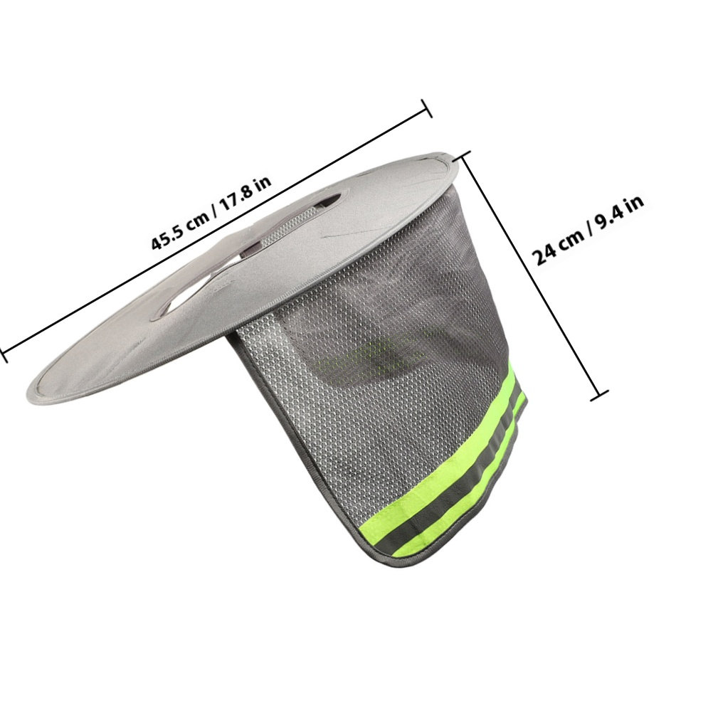 2Pcs Wide Brim Hard Hat Visor  - Sun Hat Wide Brim avaliação e preço