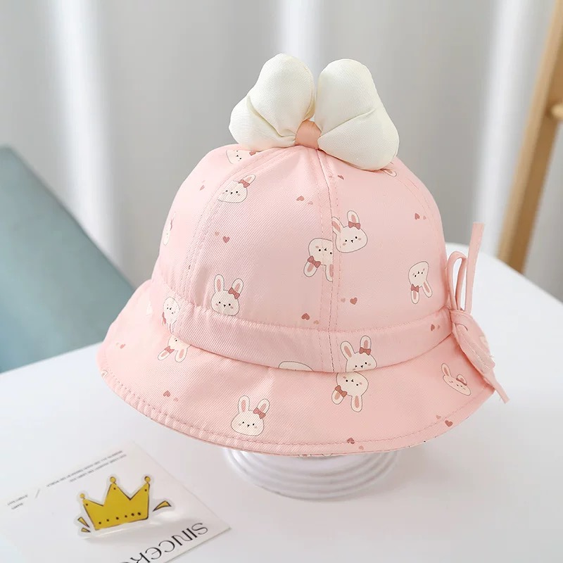 Spring 2026 New Cartoon Bear R - Bucket Hat Cotton avaliação e preço