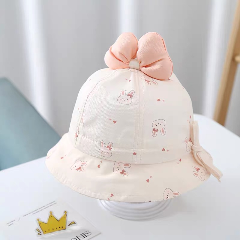 Spring 2026 New Cartoon Bear R - Bucket Hat Cotton avaliação e preço