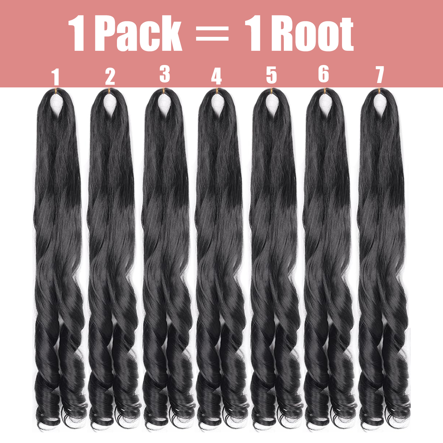 French Curly Braiding Hair 12/ - Beret French Wool avaliação e preço