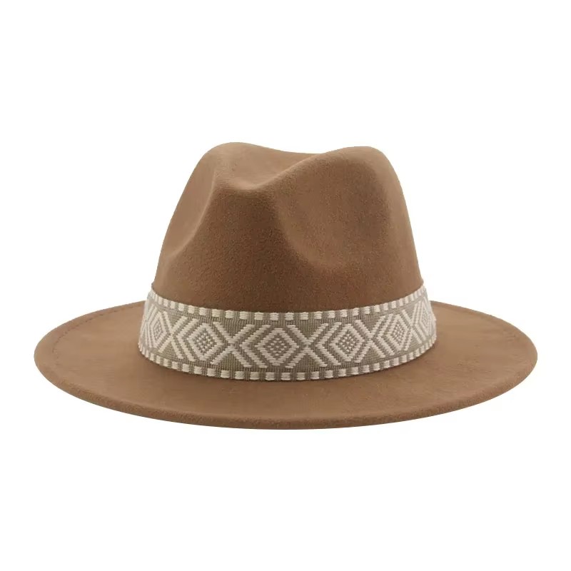 Panama Hat Western Cowboy Hats - Fedora Hat Wool avaliação e preço