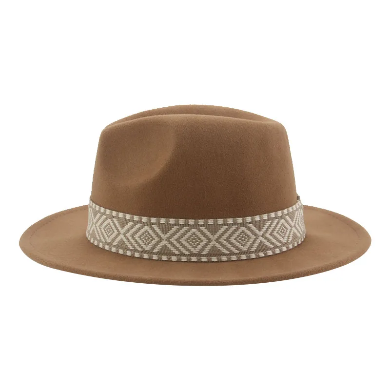 Panama Hat Western Cowboy Hats - Fedora Hat Wool avaliação e preço