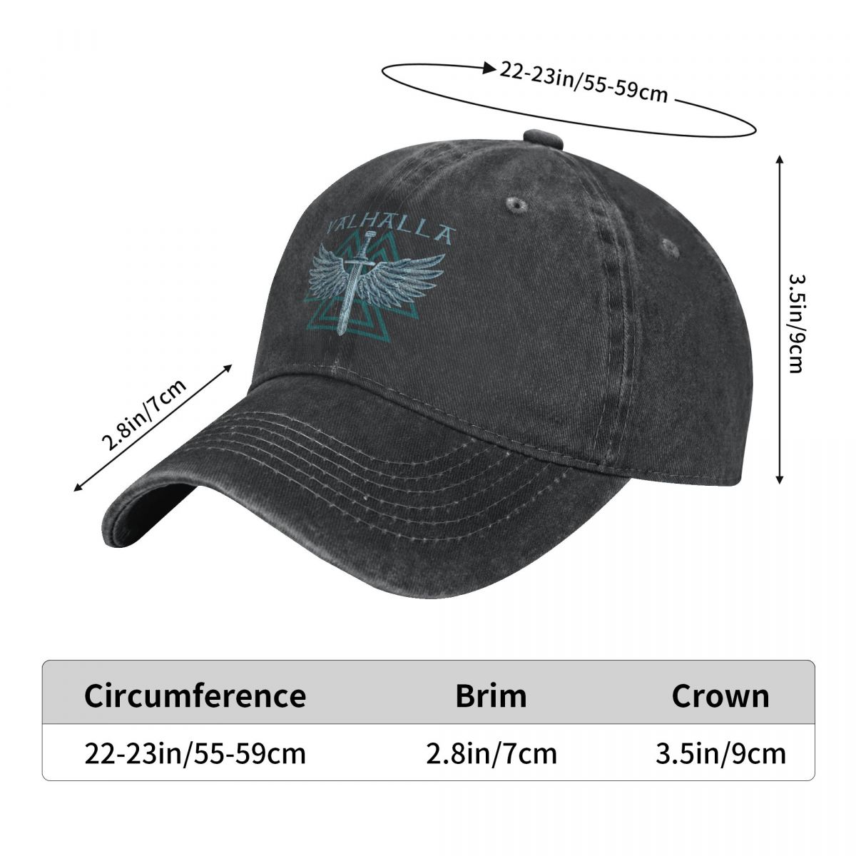 Washed Men's Baseball Cap Nors - Golf Cap Dad avaliação e preço