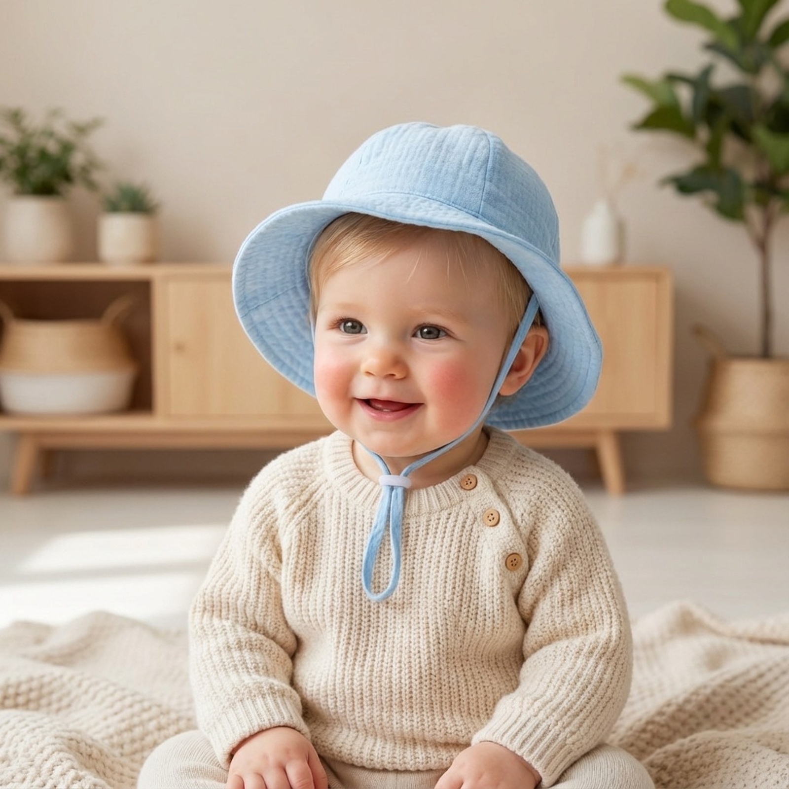 Kids' Baby Solid Color Soft Fo - Visor Sun Hat avaliação e preço
