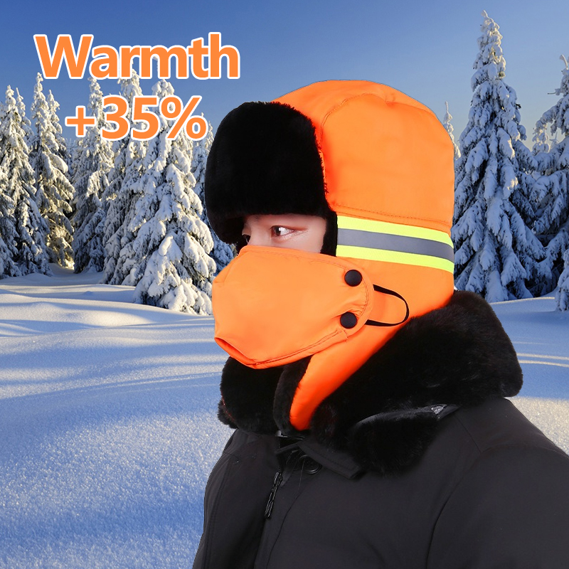 Winter Trapper Hat with Ear Fl - Trapper Hat Ear Flap avaliação e preço