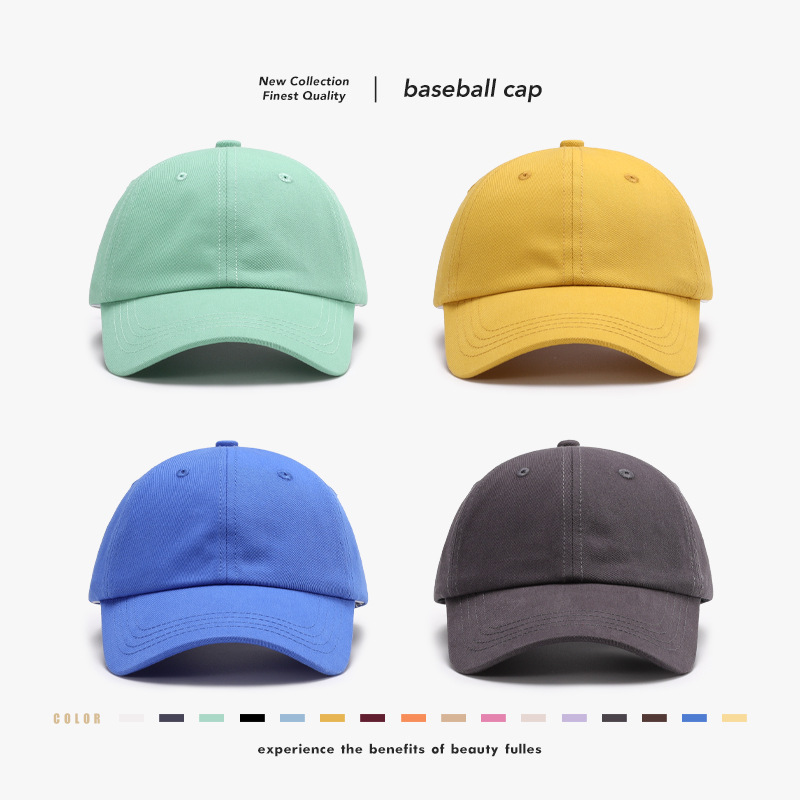 Summer Casual Plain Baseball C - Dad Hat Cotton avaliação e preço