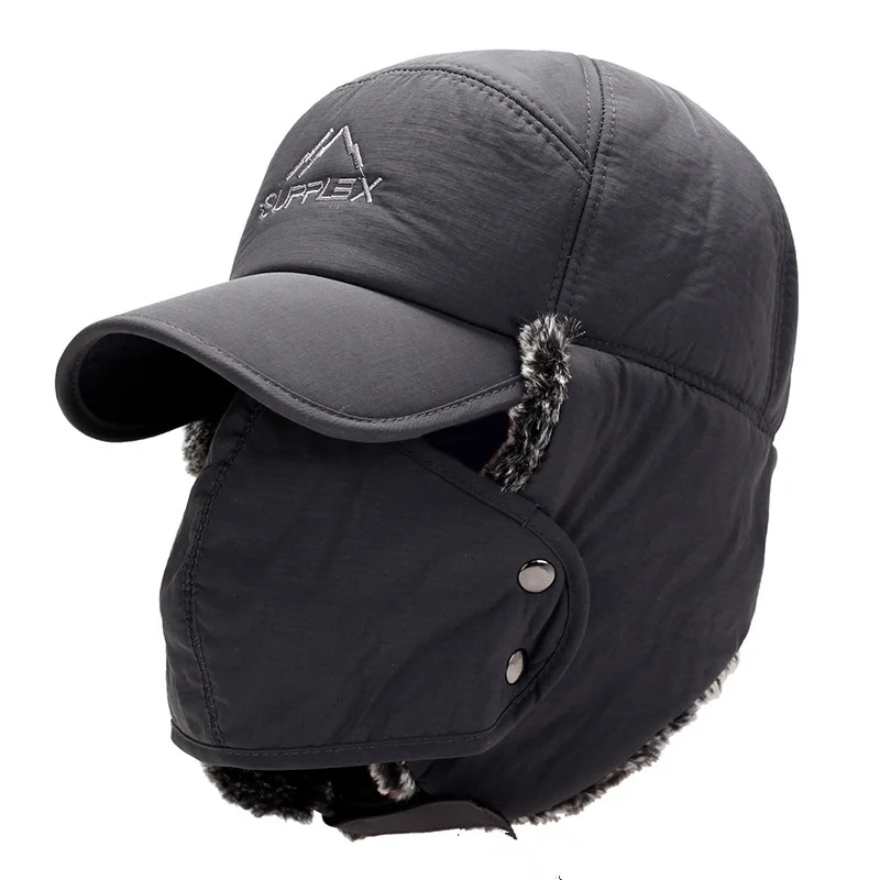 Winter Fur Warm Windproof Hat  - Trapper Hat Ear Flap avaliação e preço