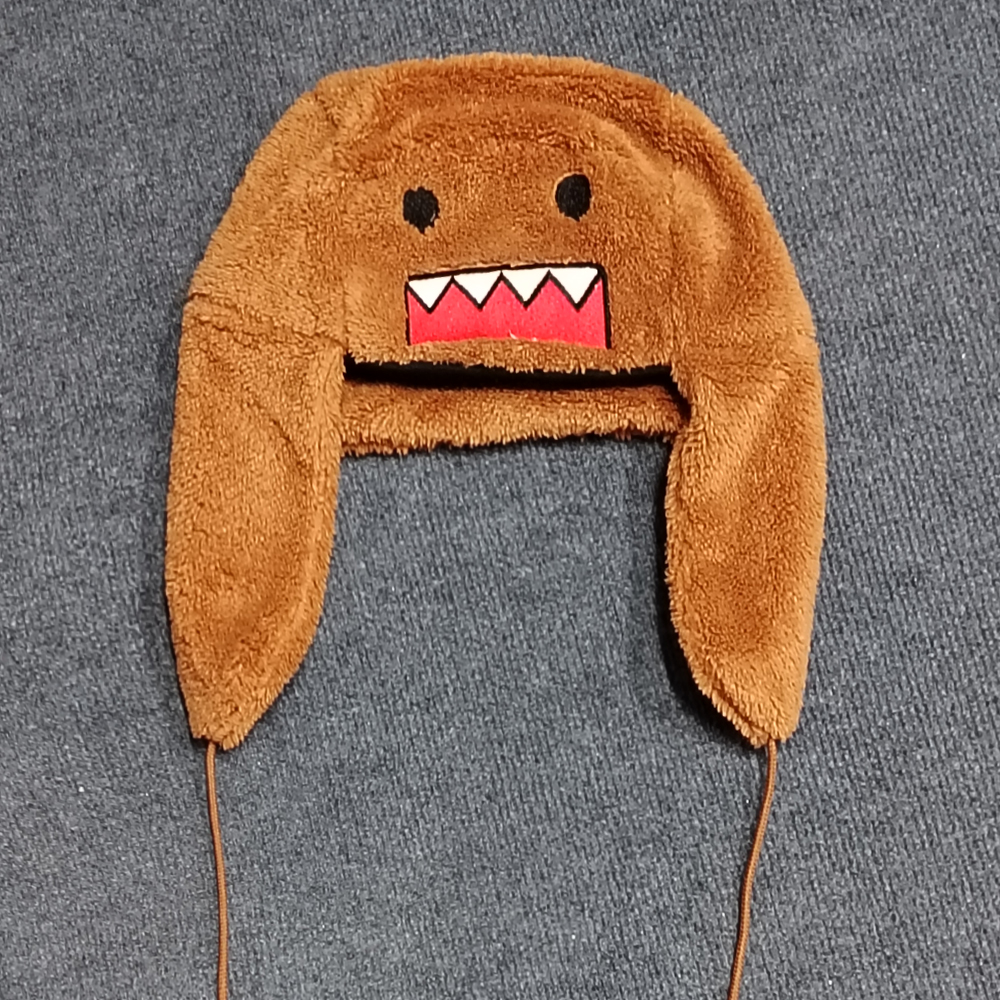 Cartoon Monster Faux Fur Trapp - Trapper Hat Ear Flap avaliação e preço