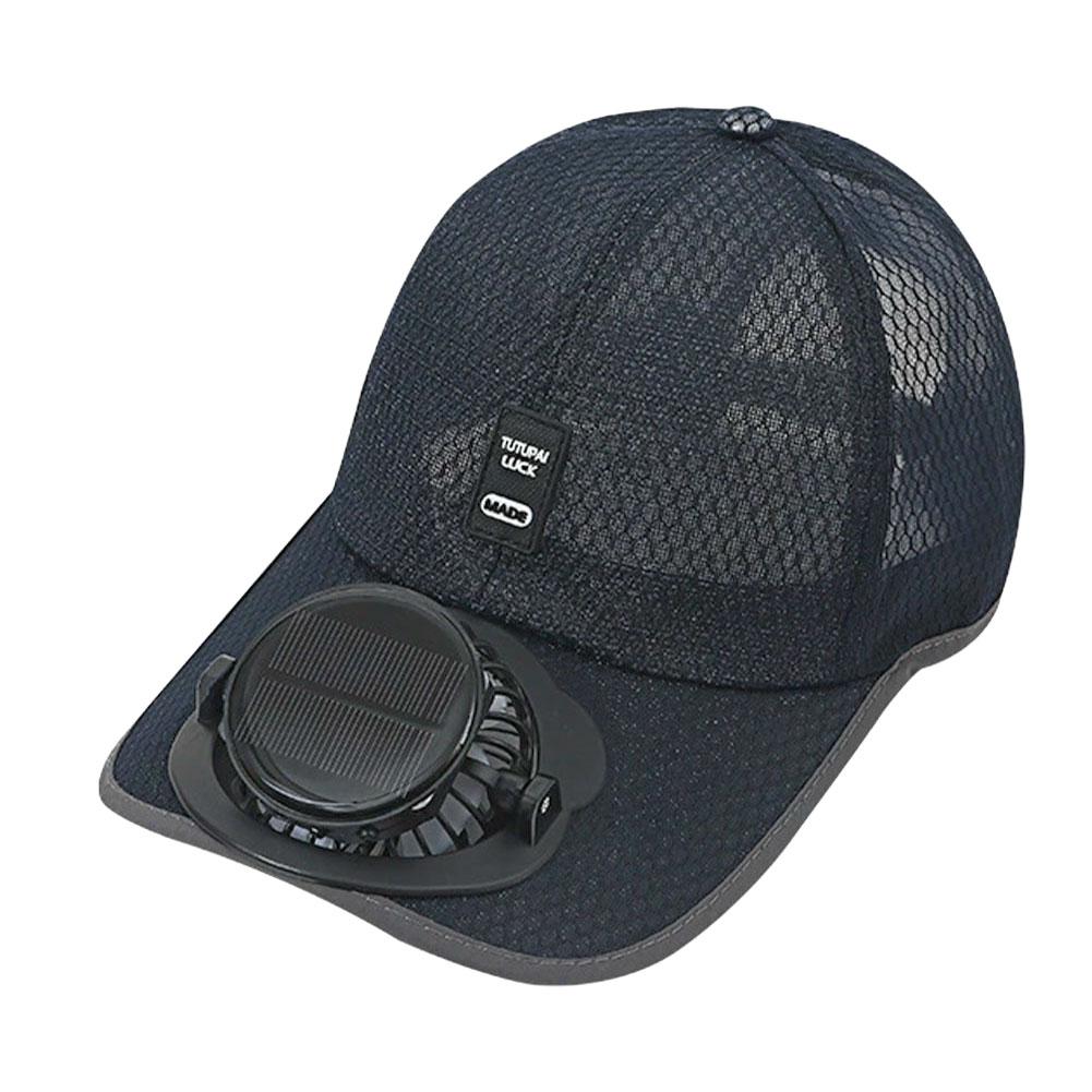 Mesh Baseball Hat With Solar P - Golf Cap Dad avaliação e preço