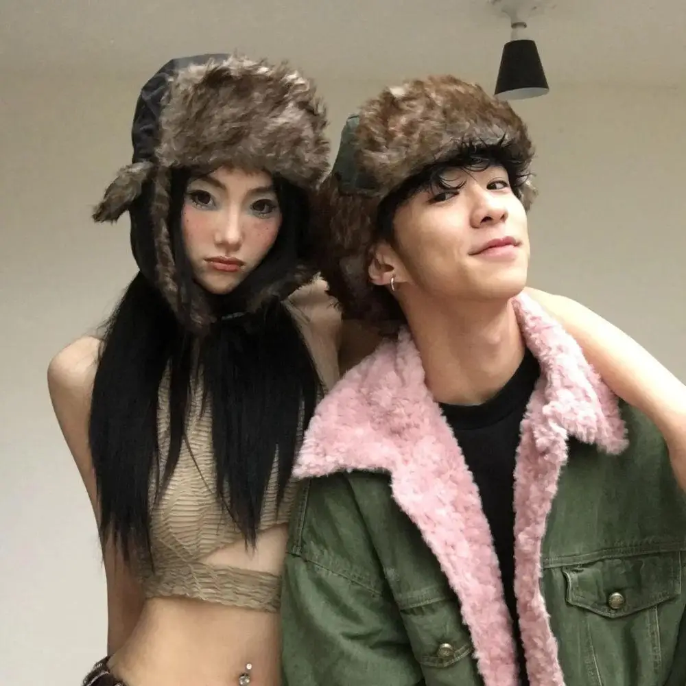 1PC Winter Trapper Aviator Tro - Trapper Hat Ear Flap avaliação e preço