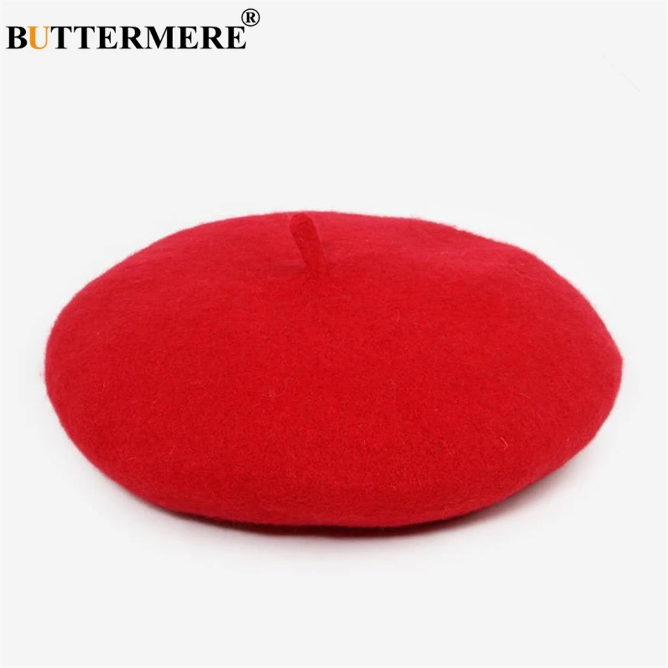 Navy Children Wool Beret Girl  - Beret French Wool avaliação e preço