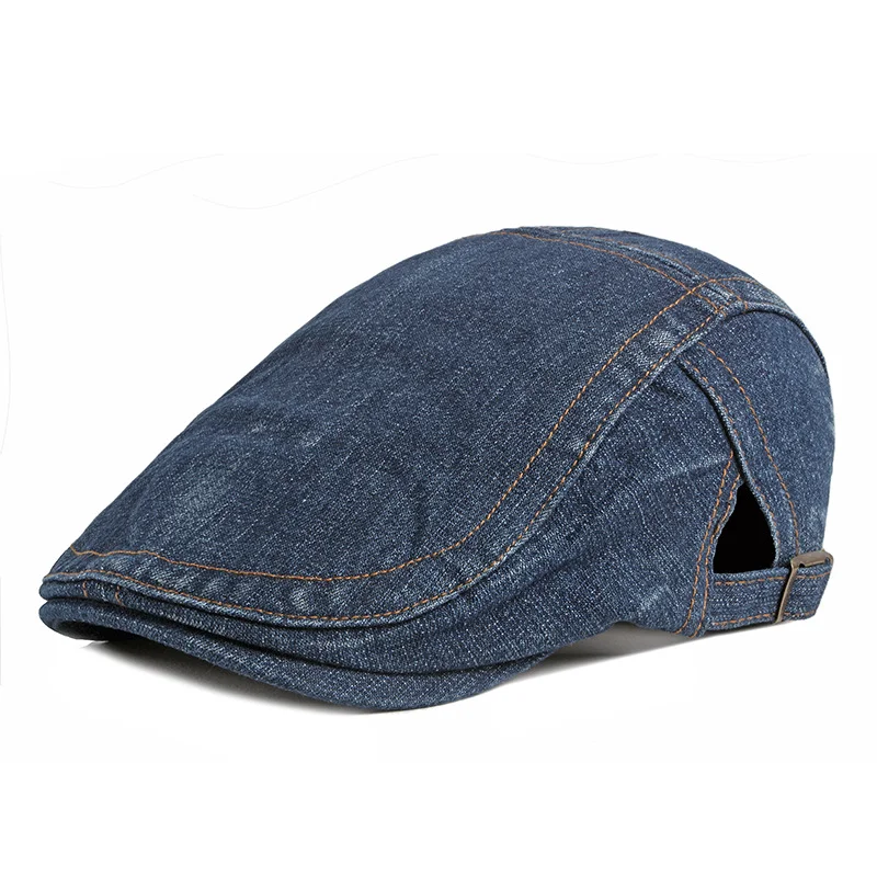 Denim Newsboy Hats Adjustable  - Newsboy Cap Ivy avaliação e preço
