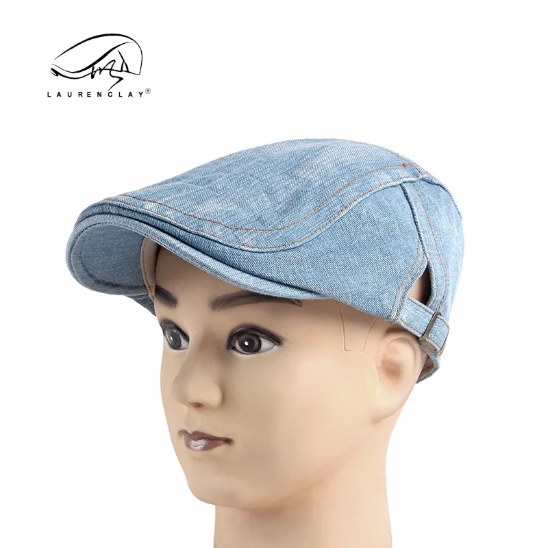 Denim Newsboy Hats Adjustable  - Newsboy Cap Ivy avaliação e preço