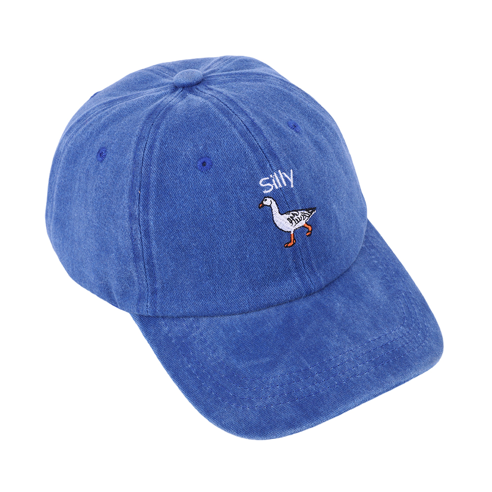Funny Embroidered Silly Goose  - Dad Hat Cotton avaliação e preço