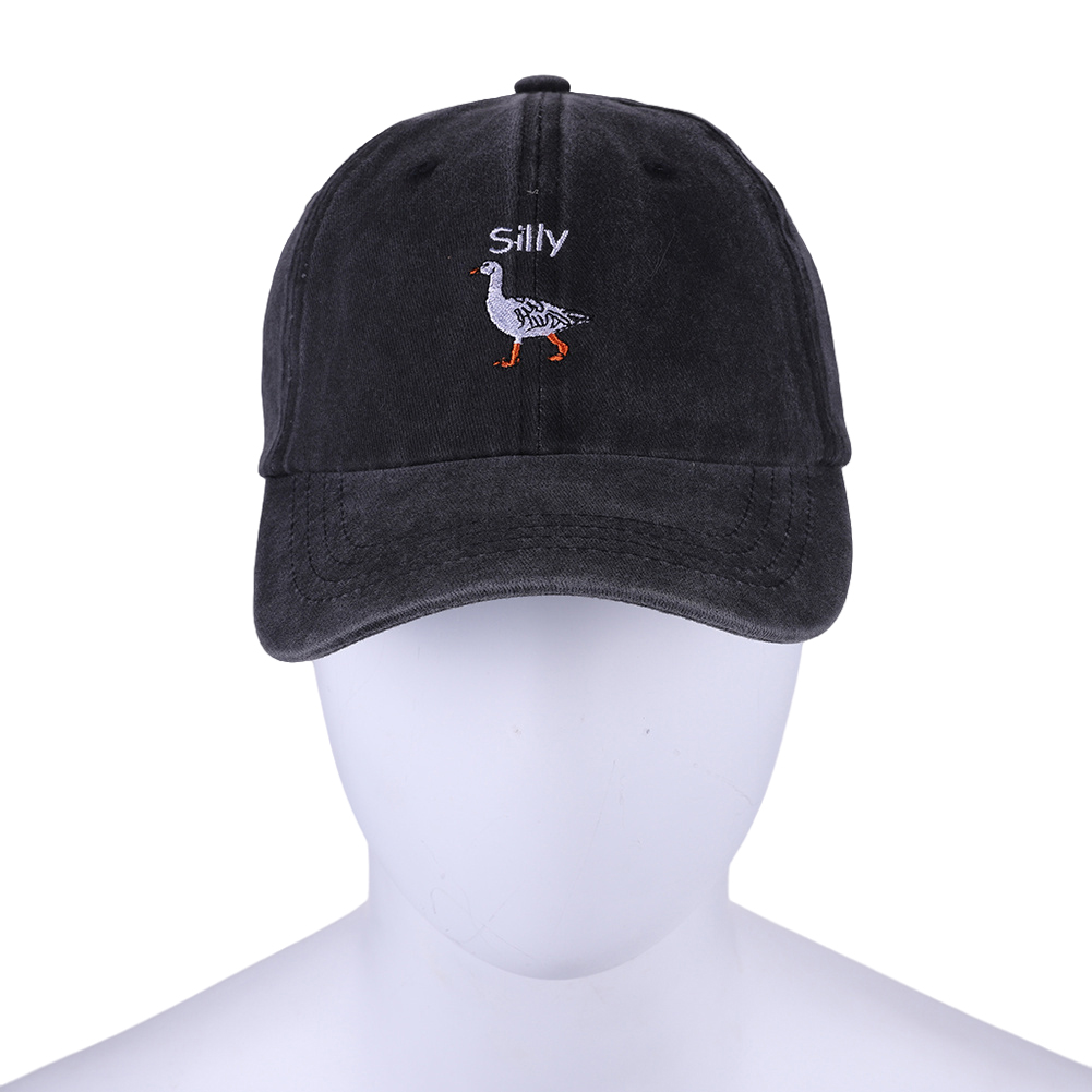 Funny Embroidered Silly Goose  - Dad Hat Cotton avaliação e preço