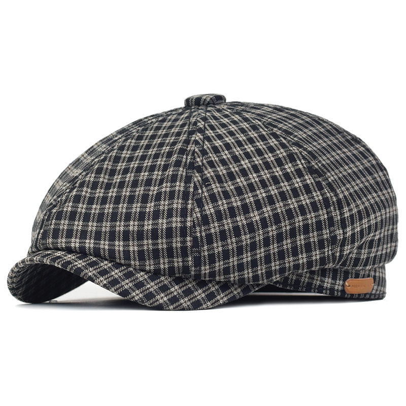 Spring Summer Plaid Newsboy Ca - Newsboy Cap Ivy avaliação e preço
