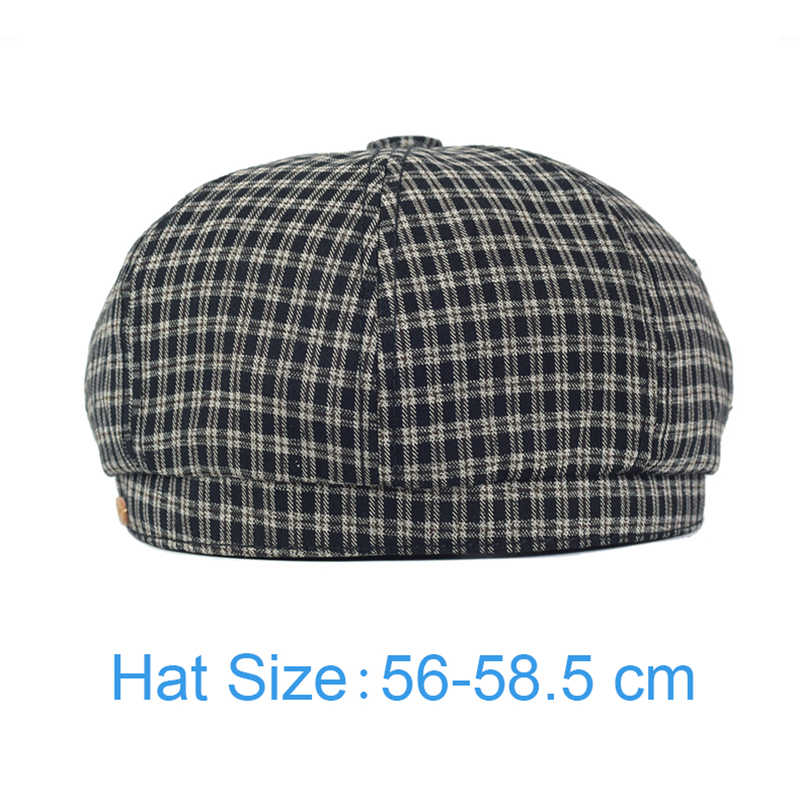 Spring Summer Plaid Newsboy Ca - Newsboy Cap Ivy avaliação e preço