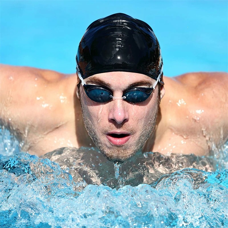 Waterproof Silicone Swim Caps  - Swim Hat Silicone avaliação e preço