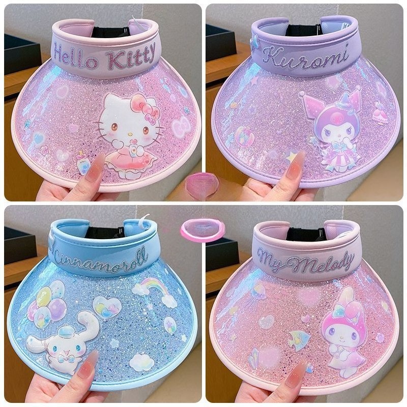 Kawaii Sanrio Cinnamoroll Cap  - Sun Hat Wide Brim avaliação e preço