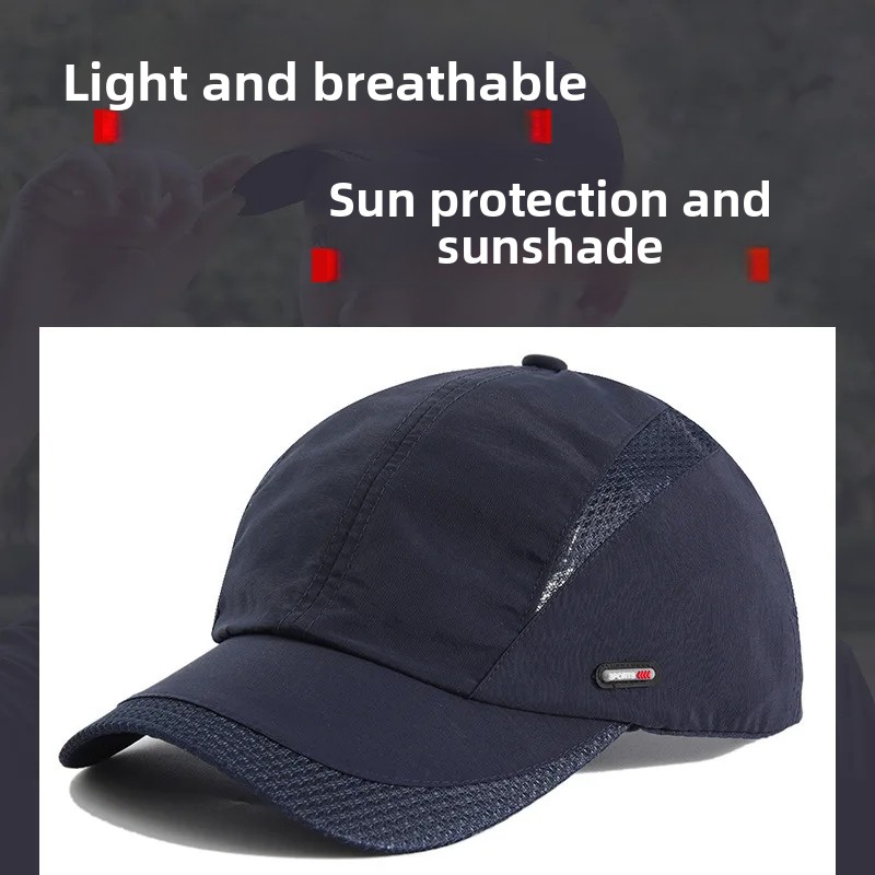 1PC Sun Protection Hat Breatha - Trucker Cap Mesh avaliação e preço
