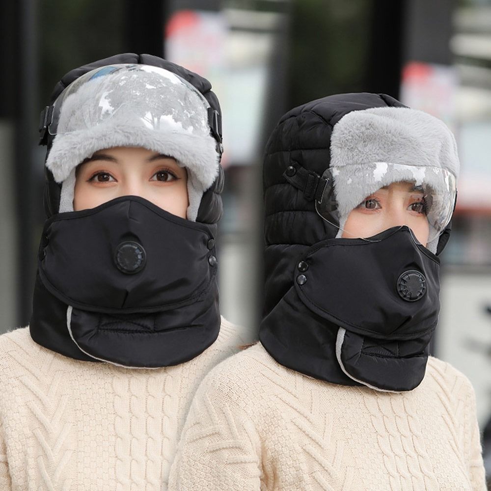 Cold Protection With Anti Fog  - Winter Trapper Hat avaliação e preço