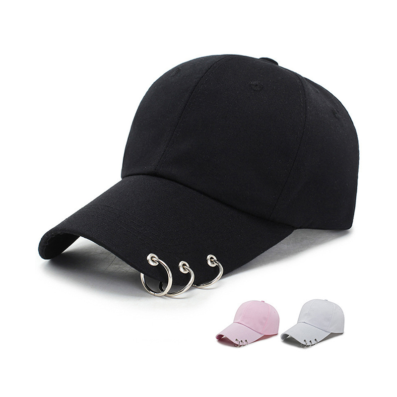 Snapback Hats Unisex with Ring - Dad Hat Cotton avaliação e preço