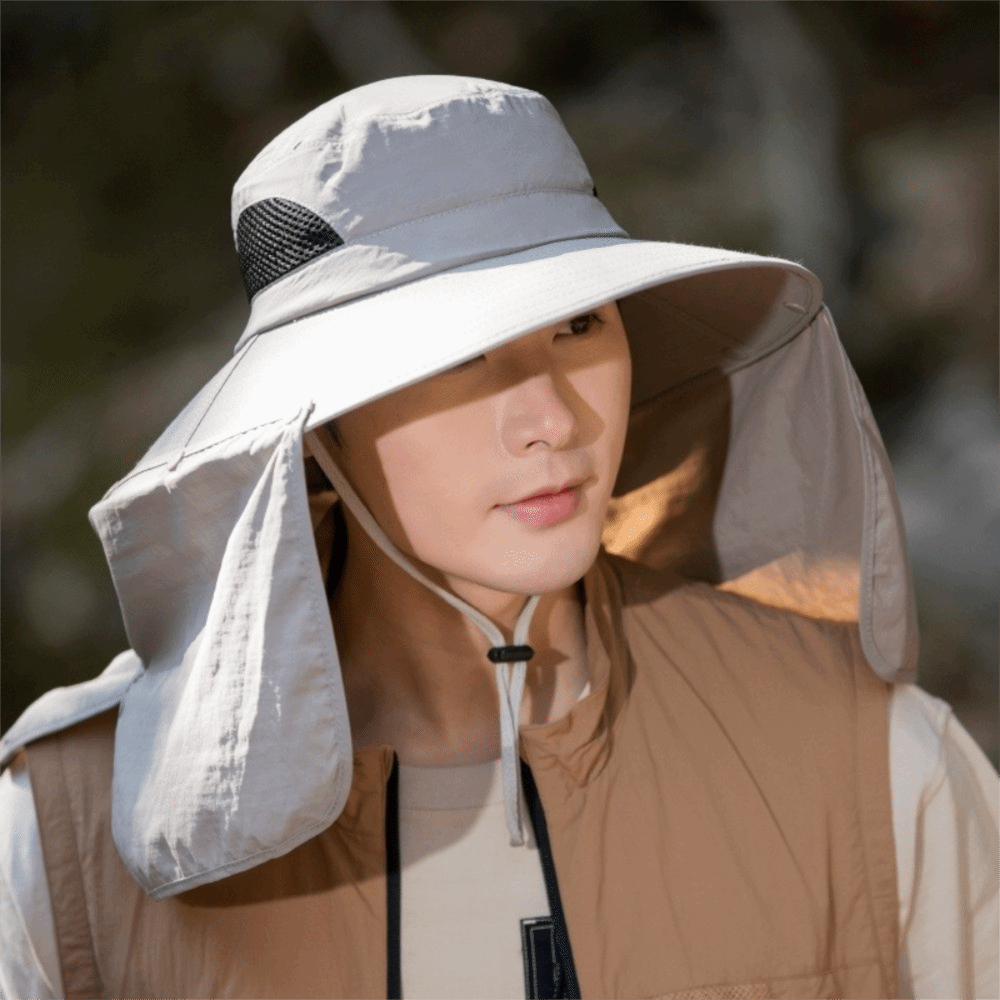 Fashion Cloth Men Sun Hat Big  - Visor Sun Hat avaliação e preço