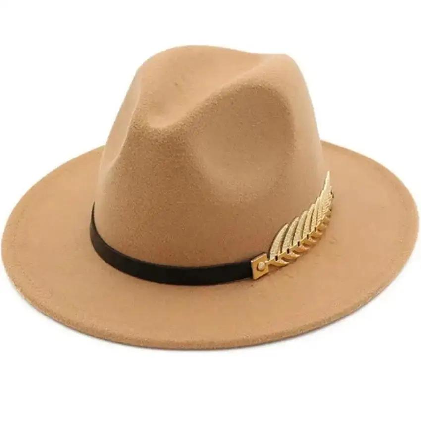 Simple Fashion Formal Occasion - Fedora Hat Wool avaliação e preço