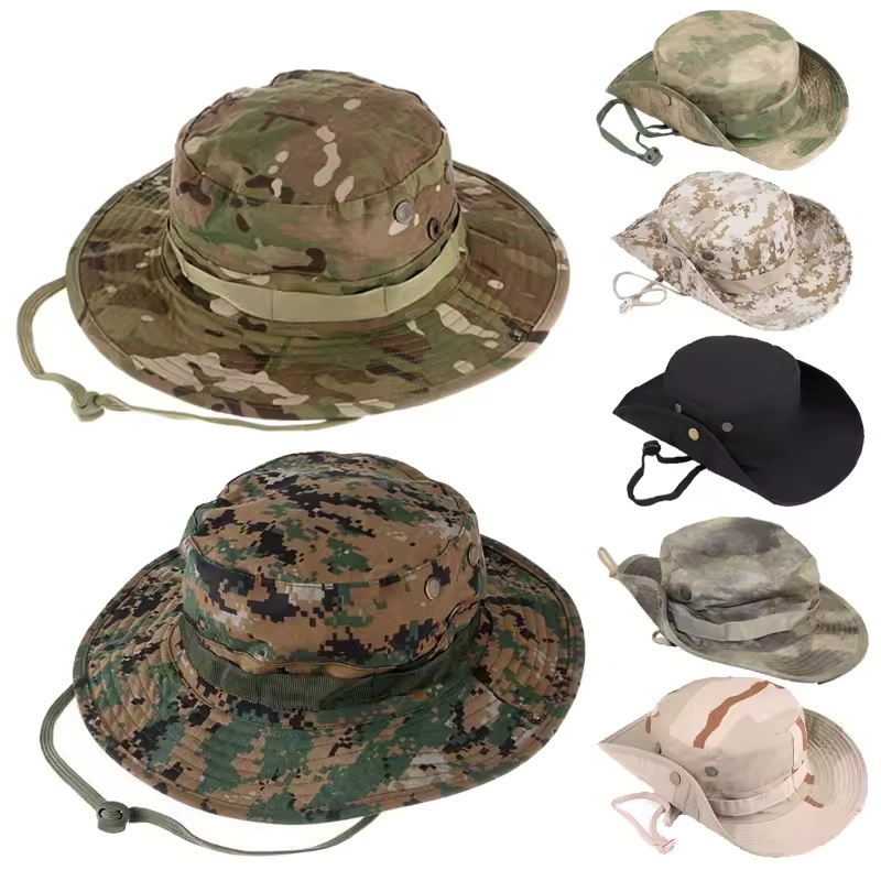 Camouflage Tactical Boonie Hat - Boonie Hat Tactical avaliação e preço