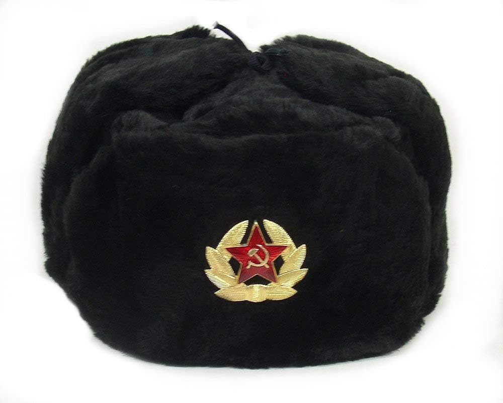 Russian Hat Soviet Army Milita - Trapper Hat Ear Flap avaliação e preço