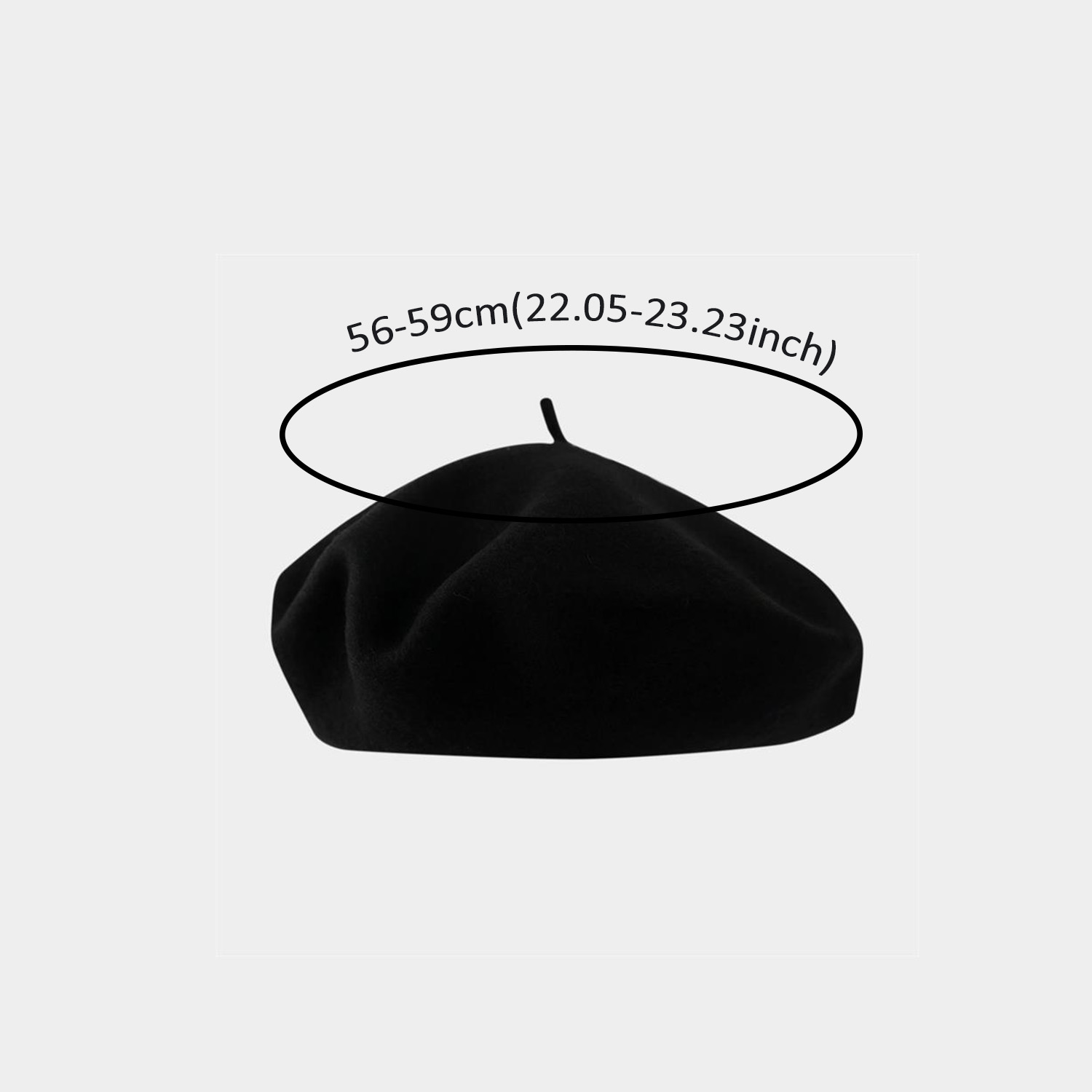 Big Size Beret Women  Large Be - Beret French Wool avaliação e preço