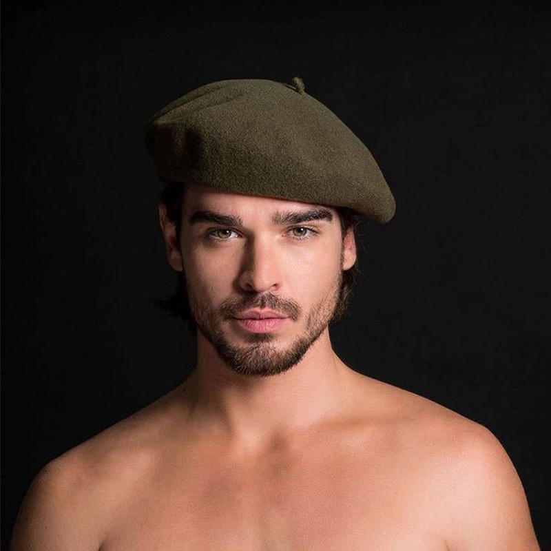 Men Women Military Army Soldie - Beret French Wool avaliação e preço