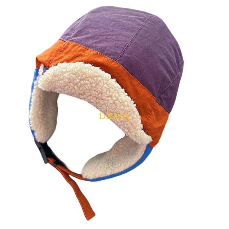 DXAA Warm Ear Flap Hat with Co - Trapper Hat Ear Flap avaliação e preço