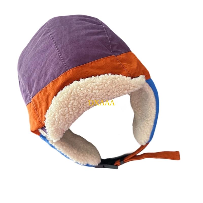 DXAA Warm Ear Flap Hat with Co - Trapper Hat Ear Flap avaliação e preço