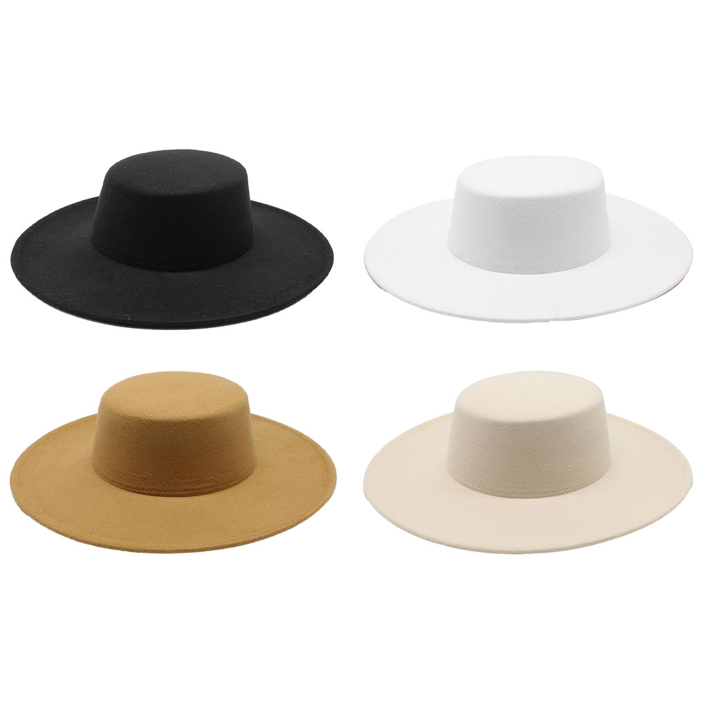 French Ladies Fedoras Top Bow  - Fedora Hat Wool avaliação e preço