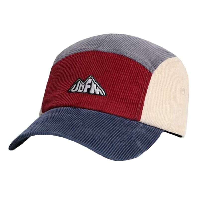 Men's Women's Visor Hat 5 Pane - Corduroy Cap 5 Panel avaliação e preço