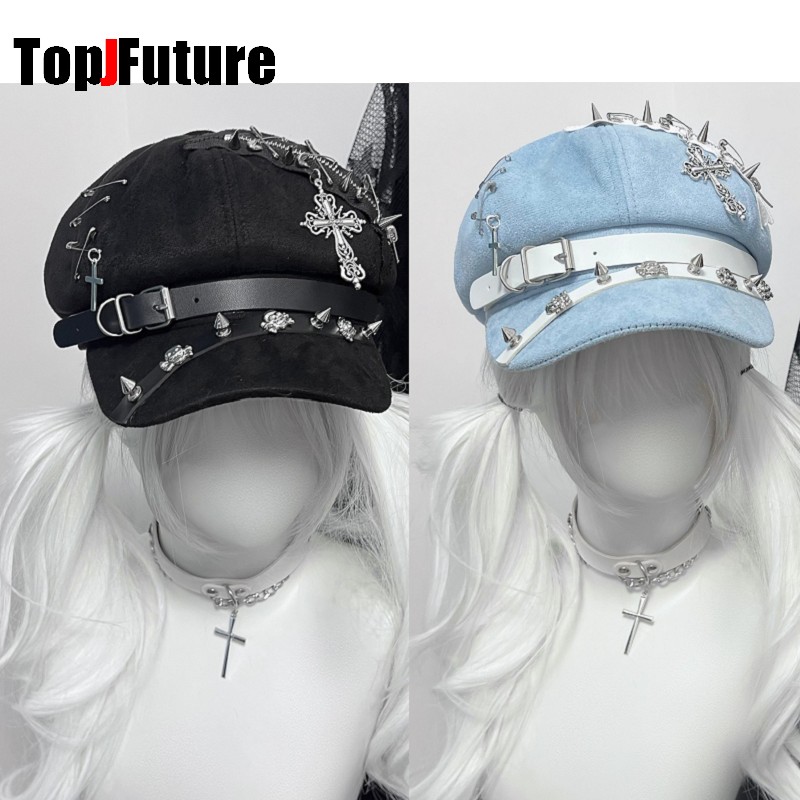 Women's Harajuku octagonal cap - Dad Hat Cotton avaliação e preço