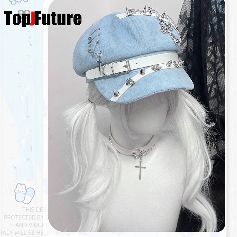 Women's Harajuku octagonal cap - Dad Hat Cotton avaliação e preço